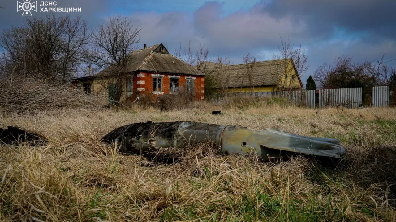 Під Харковом виявили авіабомбу ФАБ-500, яка не розірвалася / Фото: ДСНС Харківщини