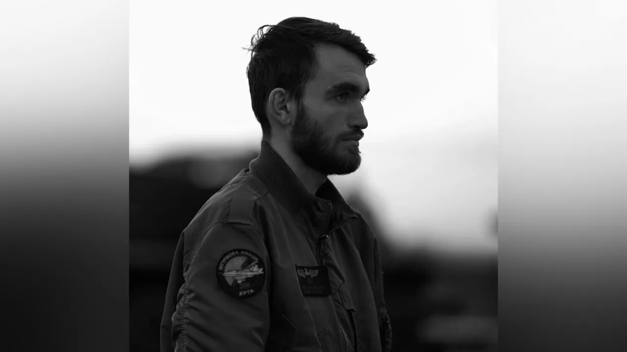 Пілот F-16 Павло Іванов / Фото: Facebook Ростислава Лазаренка