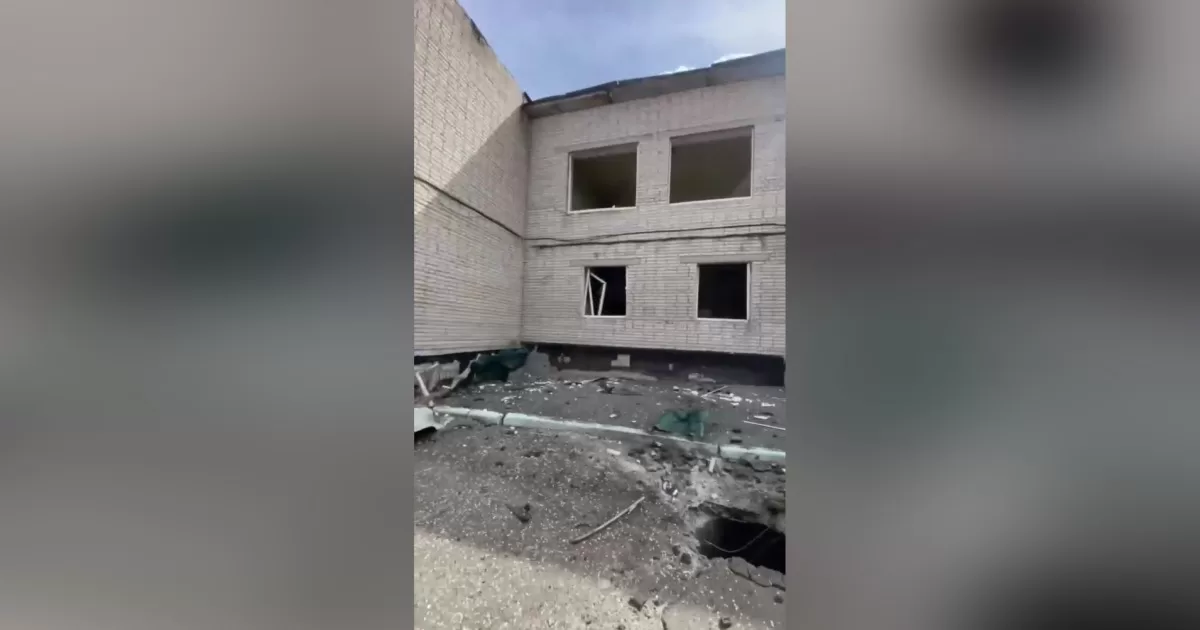 Наслідки удару БПЛА у Харкові 13 квітня 2025 / Скриншот відео