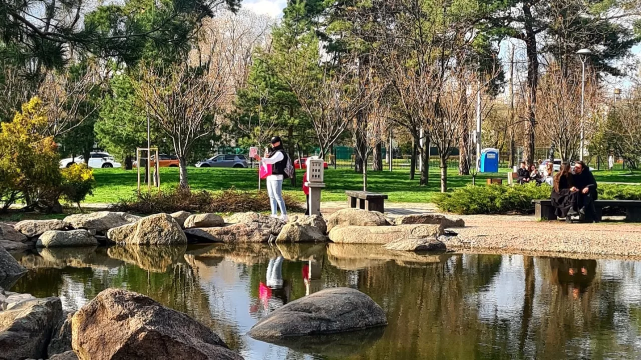 Київ. Парк Кіото / Фото Facebook Irina Galabitskaya