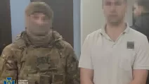 Detained enemy agent / Photo: SBU