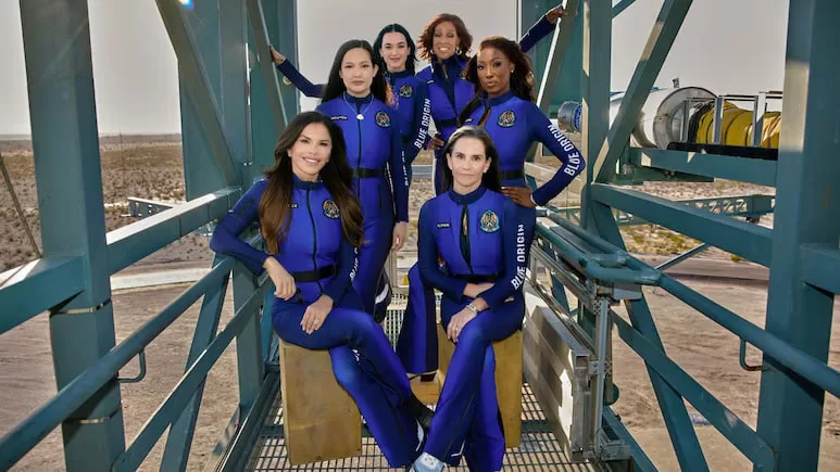 Кеті Перрі та жіноча команда Blue Origin / Фото: Instagram katyperry