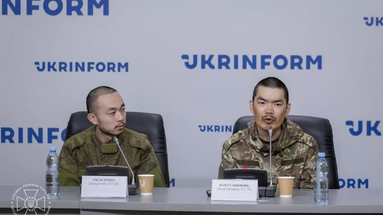 Військовополонені з Китайської Народної Республіки / Фото: СБУ