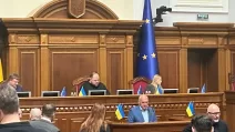 У Раді склав присягу новий нардеп від "Слуги народу" Сергій Мельник / Фото: Ярослав Железняк/Телеграм