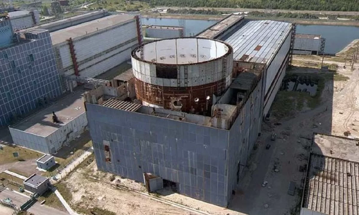 Недостроенный третий энергоблок ХАЭС / Фото: Хмельницкая АЭС