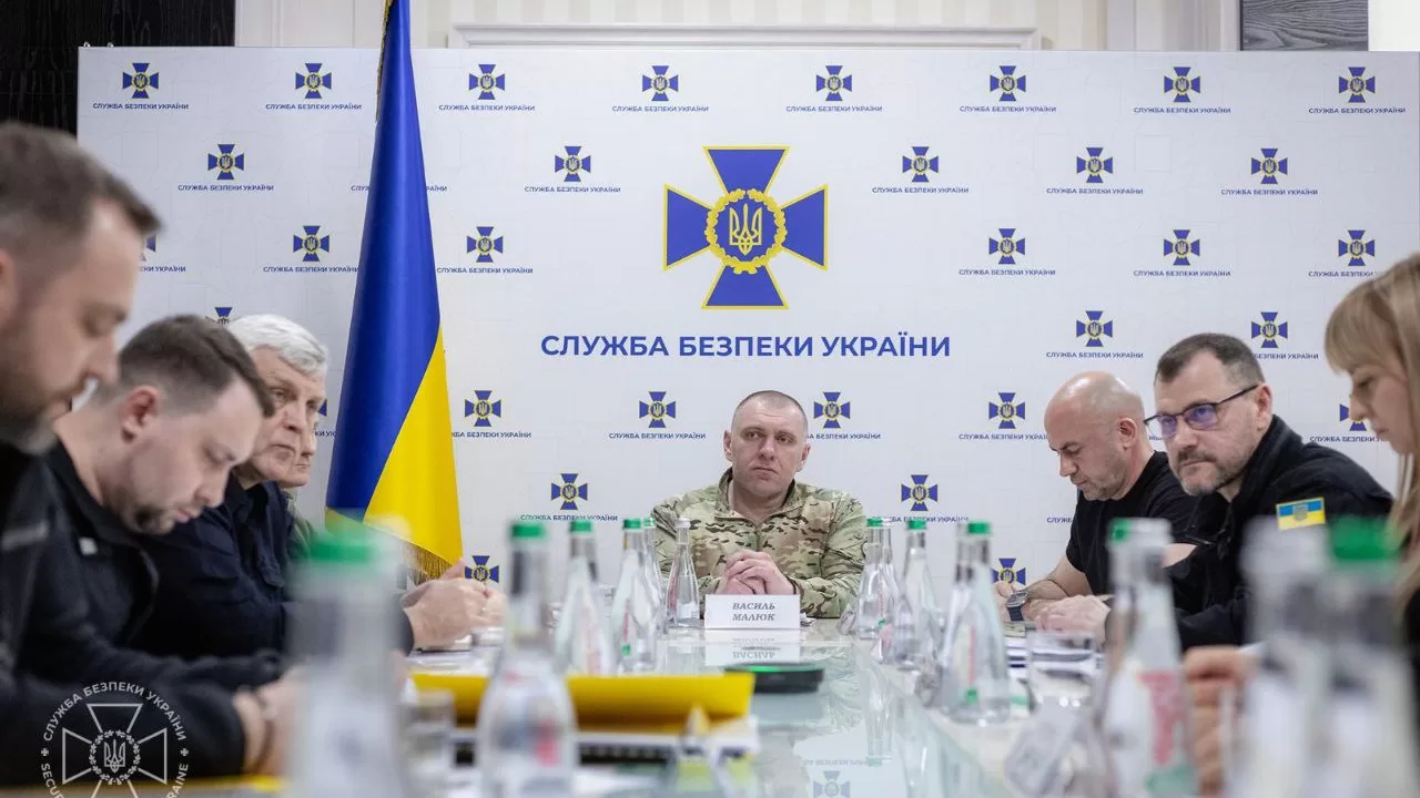 Голова СБУ Василь Малюк під час засідання ради Координаційного штабу з питань поводження з військовополоненими / Фото: СБУ