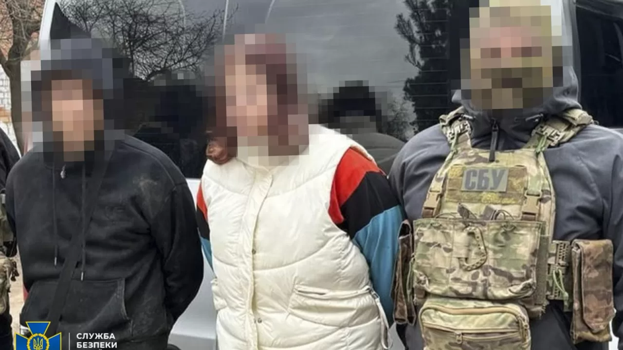 Затримана школярка / Фото: СБУ