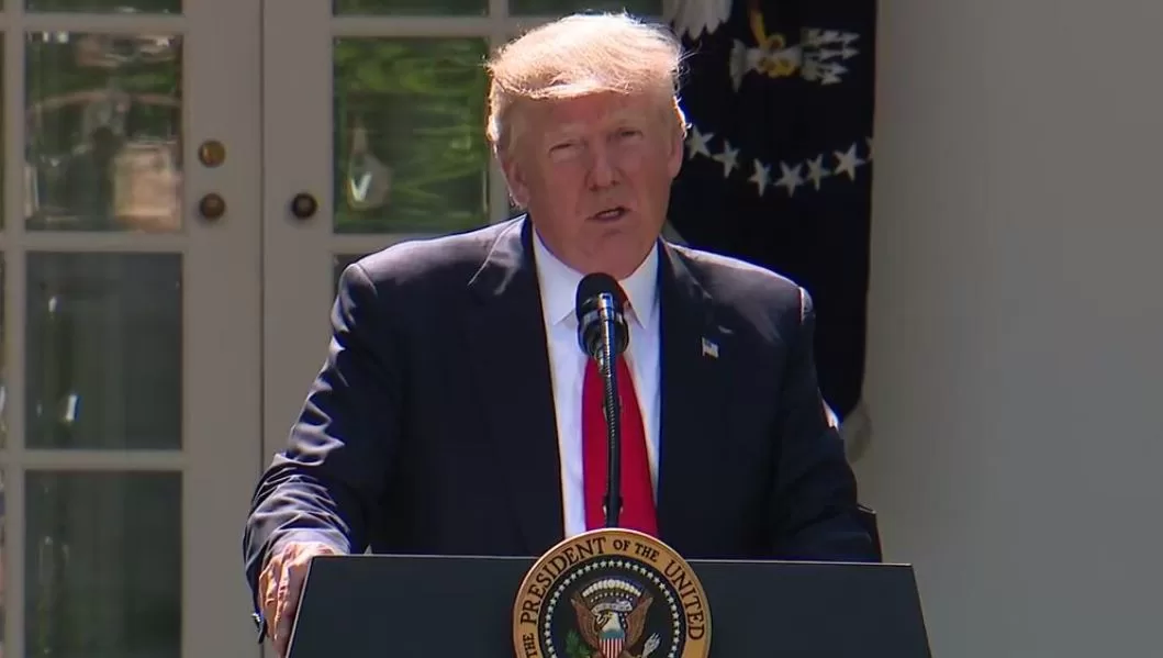 Президент США Дональд Трамп / Кадр з відео