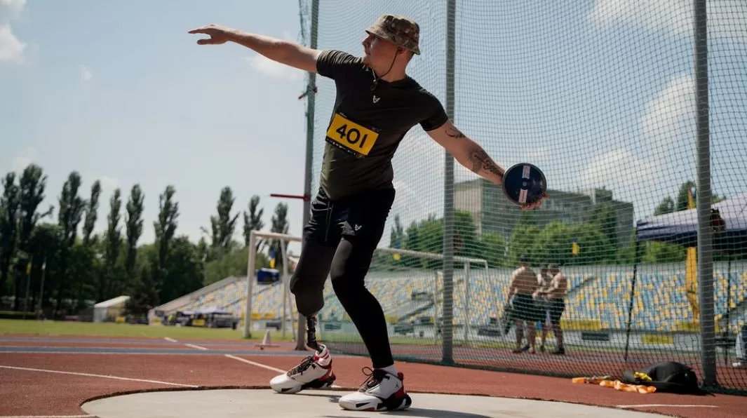 Учасник відбору до Ігор нескорених 2025 / Фото: Суспільне