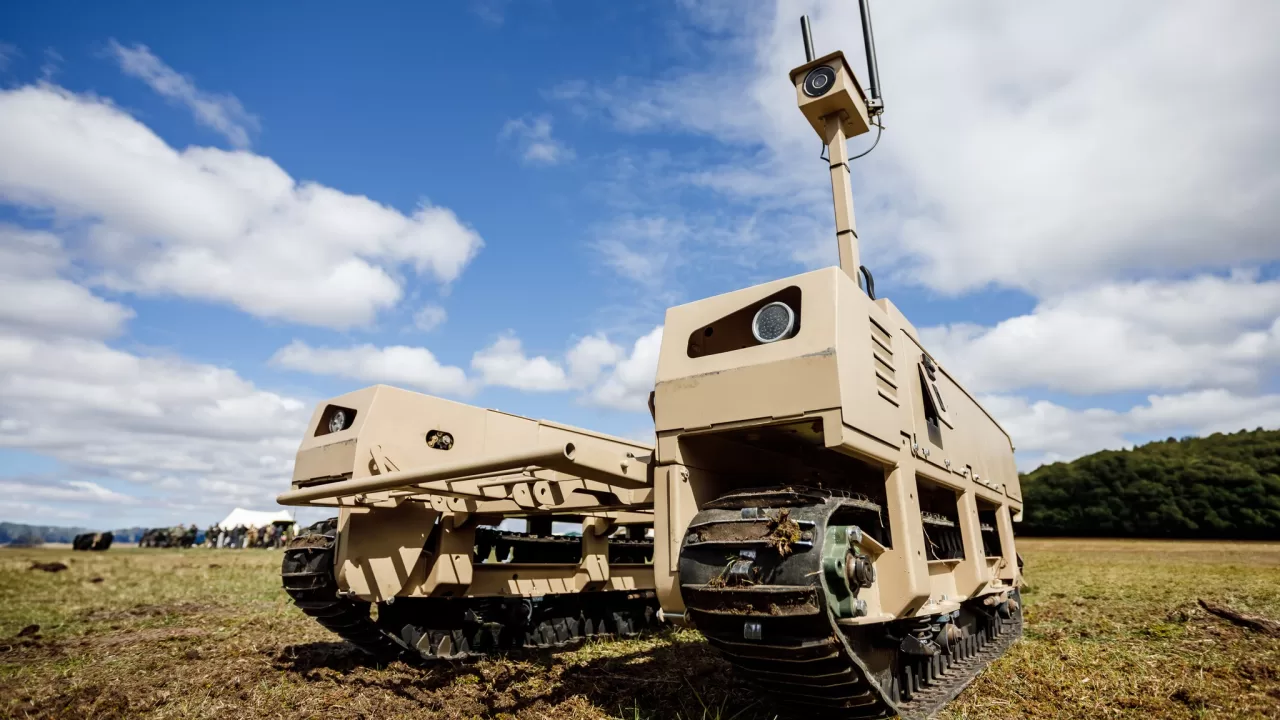 A ground robot / Photo: Brave1