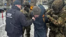 Задержание агента РФ в Киеве / Фото: СБУ