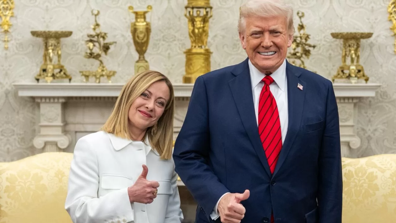 Президент США Дональд Трамп встречается с премьер-министром Италии Джорджией Мелони / Фото: The White House
