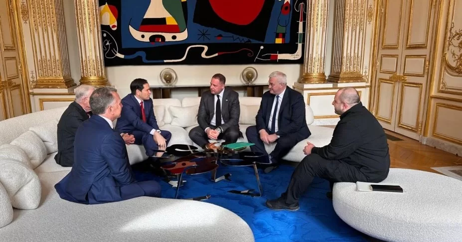 Встречи делегаций Украины и США, а также представителей стран - участниц коалиции желающих в Париже / Фото Офис президента