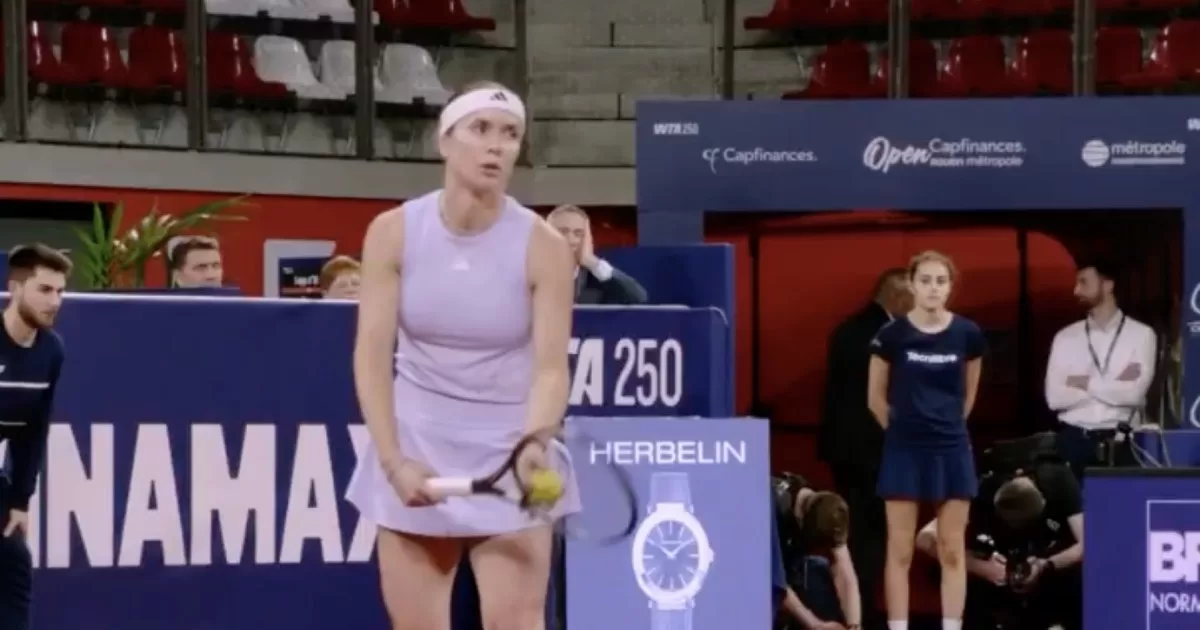 У півфіналі турніру WTA у Руані Еліна Світоліна впевнено здолала румунку Елену-Габріелу Русе / Скріншот відео