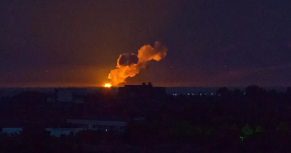 Наслідки російської атаки на газову інфраструктуру на Львівщині. Ілюстрративне фото / Фото Zuma