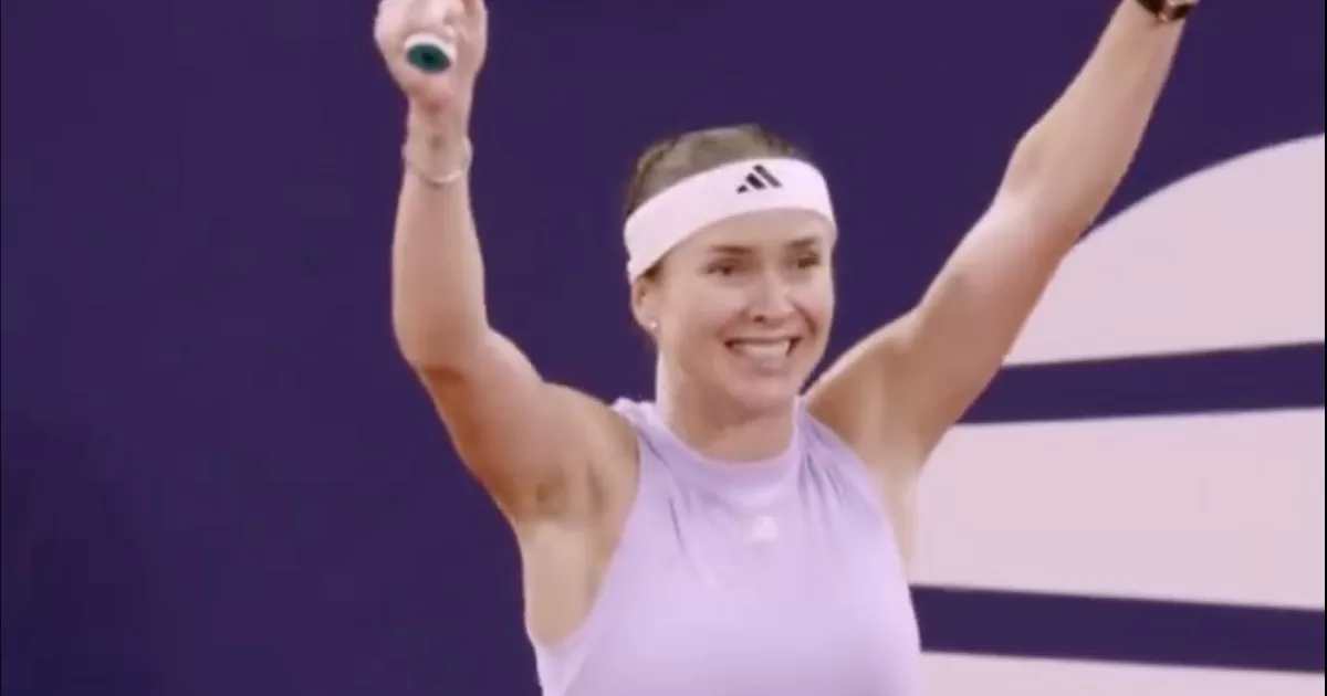 Элина Свитолина выиграла теннисный турнир в Руане / Скриншот видео