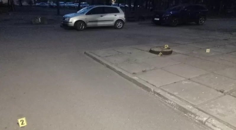 Місце стрілянини у Кам'янському / Фото: Поліція Дніпропетровської області