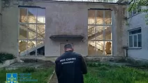 Пошкоджена школа в Одесі / Фото: Одеська обласна прокуратура