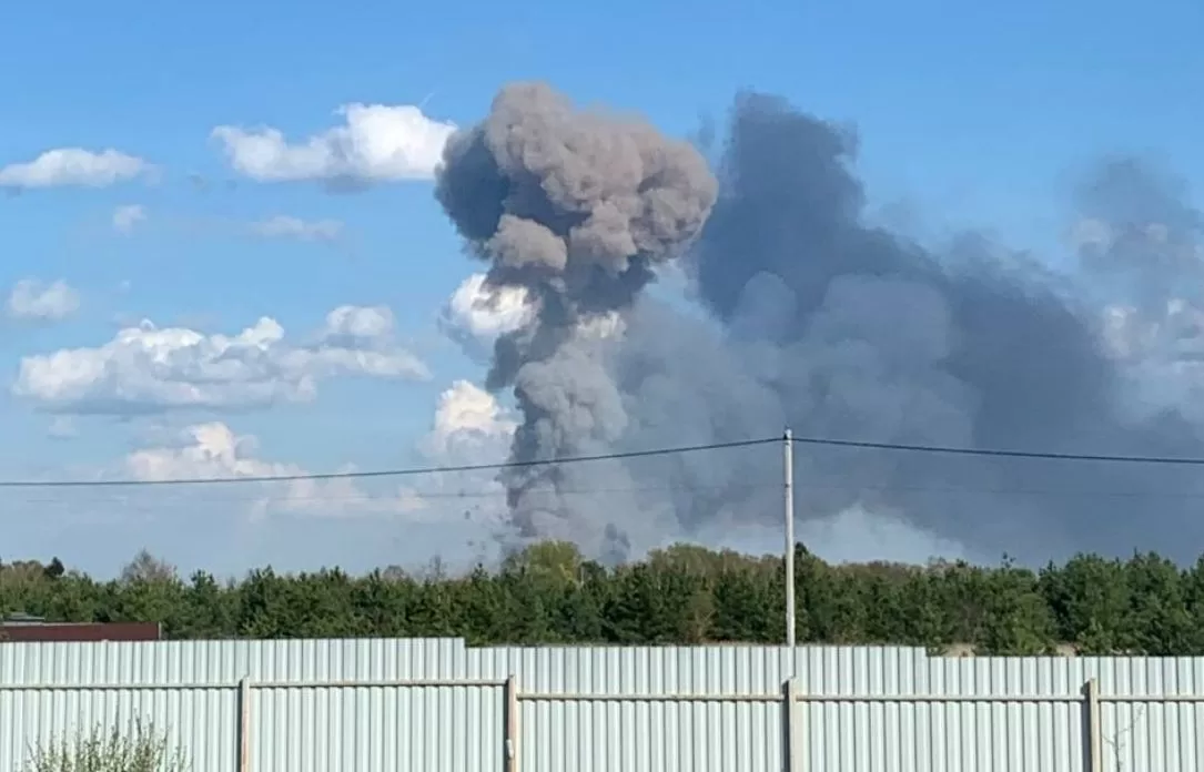 Детонація 51-го арсеналу ГРУ МО РФ / Фото з соцмереж