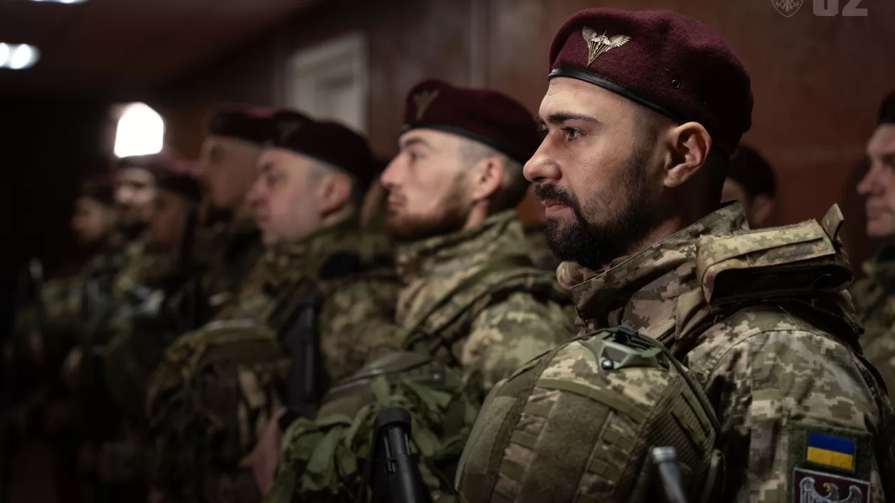 Soldiers of the 82nd separate air assault brigade of Bukovyna / Photo: 82nd separate air assault brigade