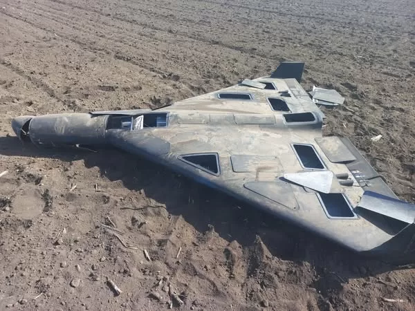 Збитий "шахед" / Фото архівне: Повітряне командування "Схід"