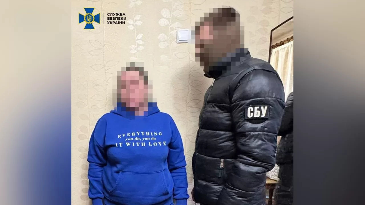 Задержанная в Харькове пропагандистка / Фото: СБУ