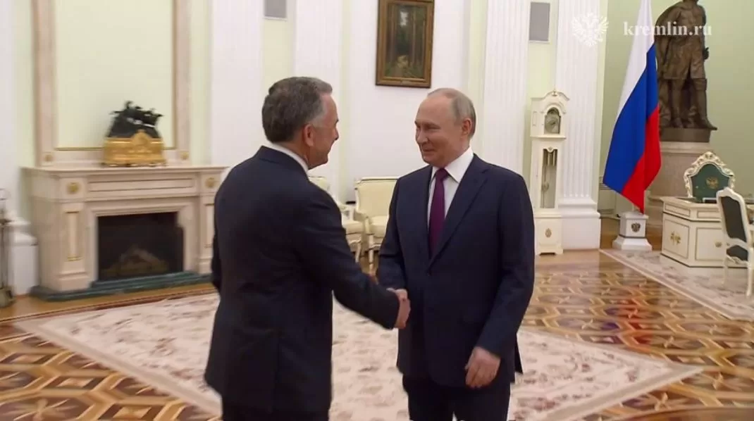 Стів Віткофф і Володимир Путін / Кадр з відео