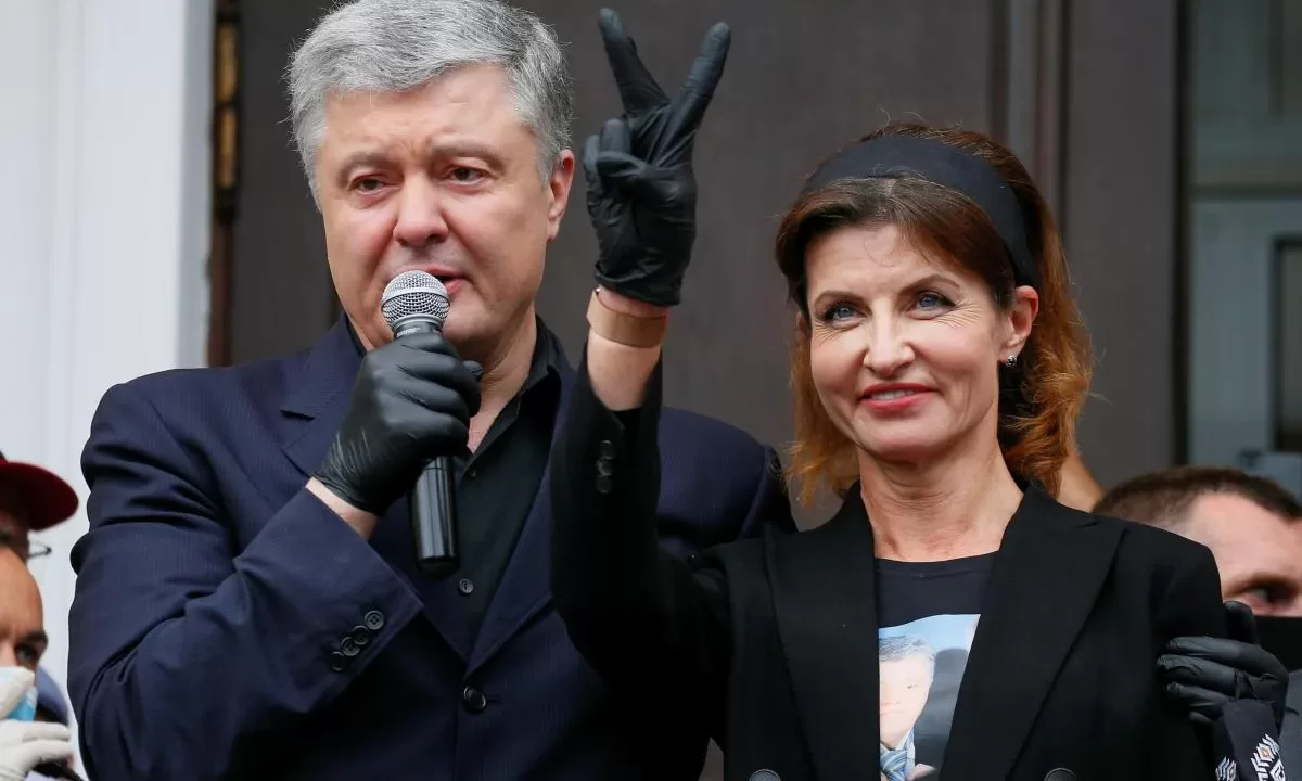 Петро та Марина Порошенко / Фото: REUTERS