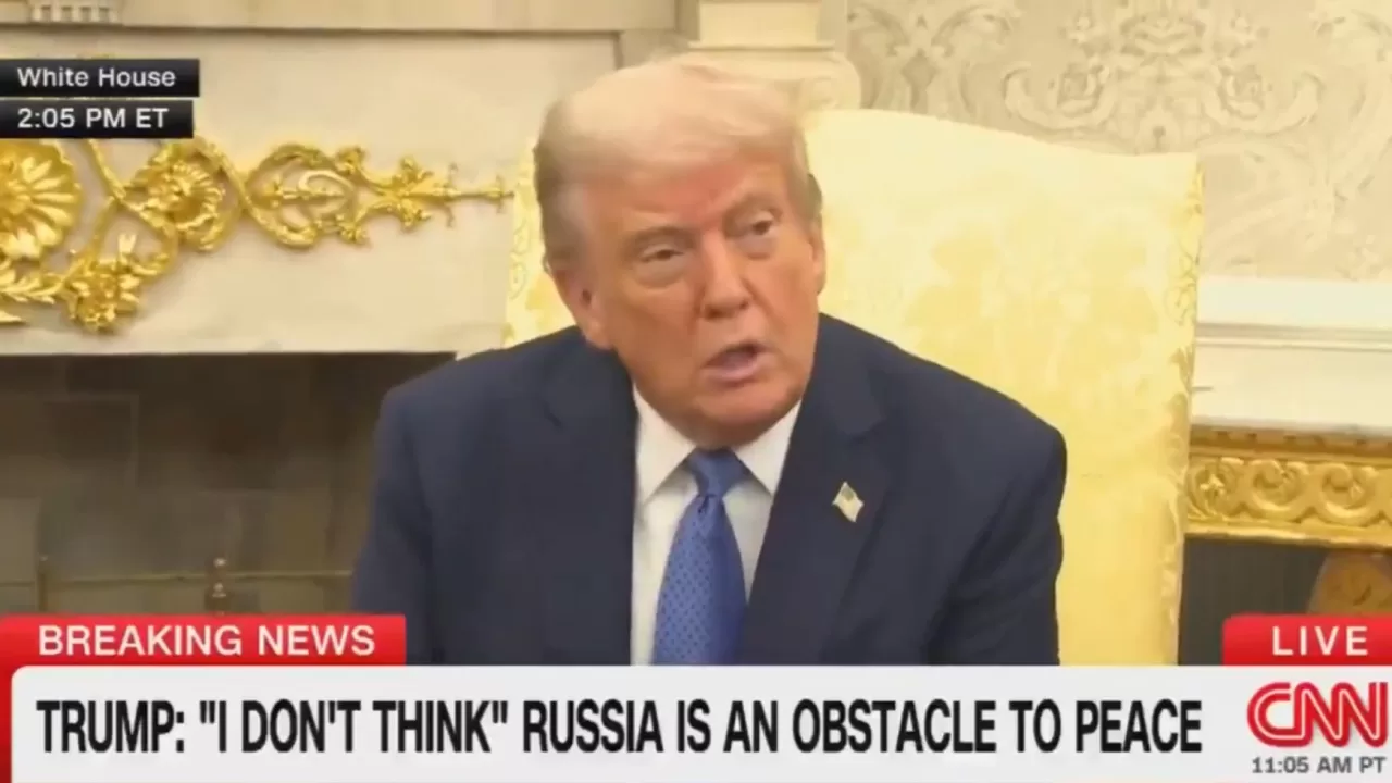 Президент США Дональд Трамп / Кадр з відео