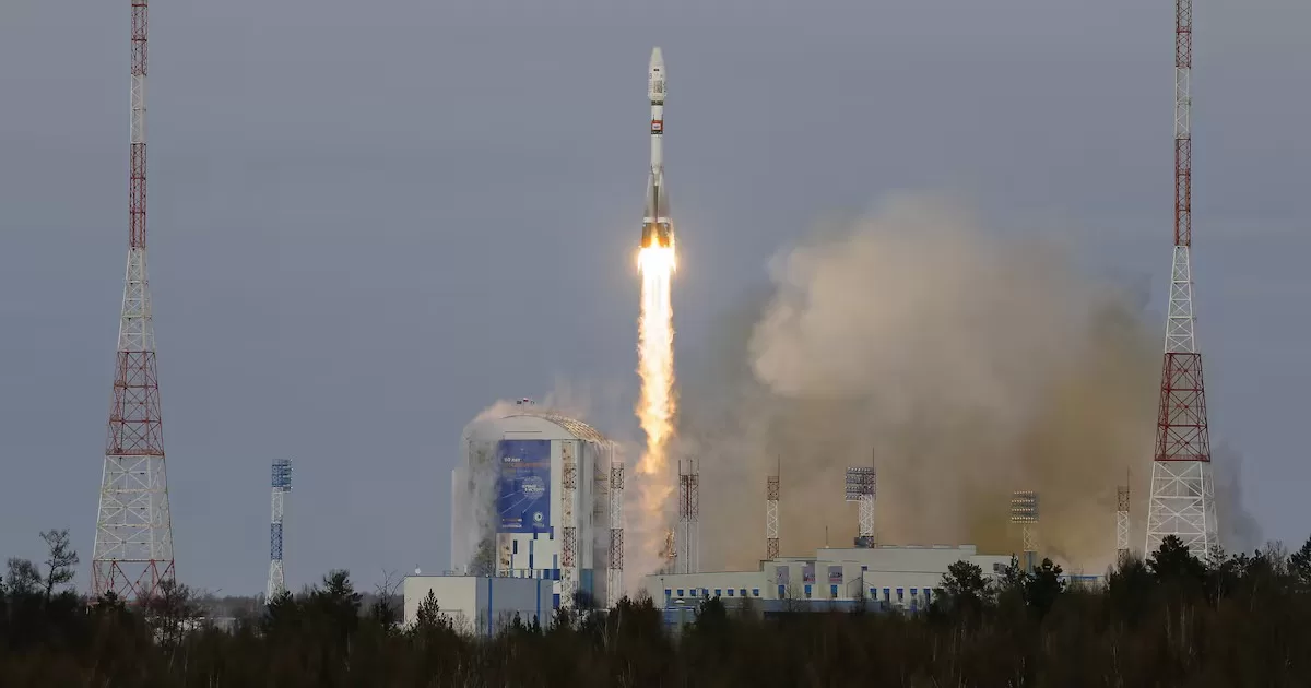 Космический корабль «Союз-2» стартует с нового российского космодрома «Восточный», вблизи города Циолковский в Амурской области, 28 ноября 2017 / Фото Reuters