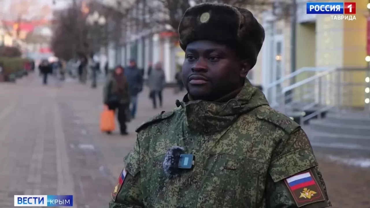 Найманець Джозеф Дезаїр Покам з Камеруну / Фото “Вести Крым”