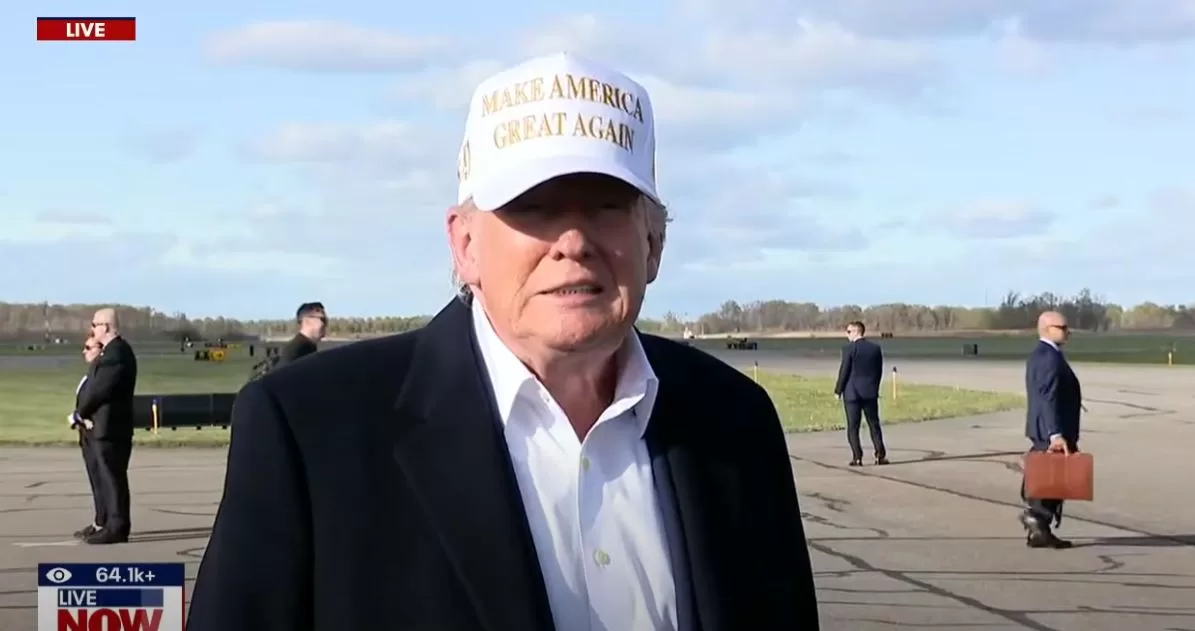 Президент США Дональд Трамп / Кадр з відео