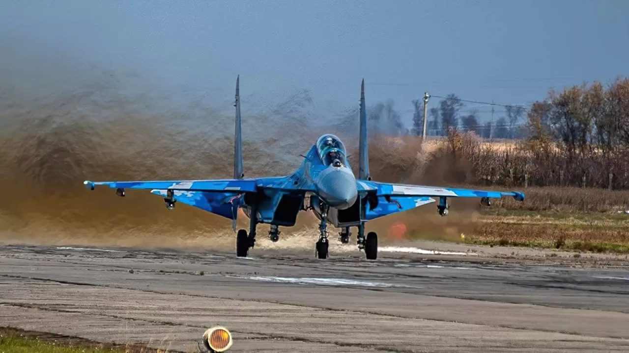 Су-27УП2М. Листопад 2021 / Фото: ЗСУ