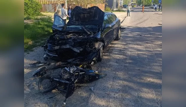 У ДТП на Львівщині загинув неповнолітній на мотоциклі / Фото: Поліція Львівщини