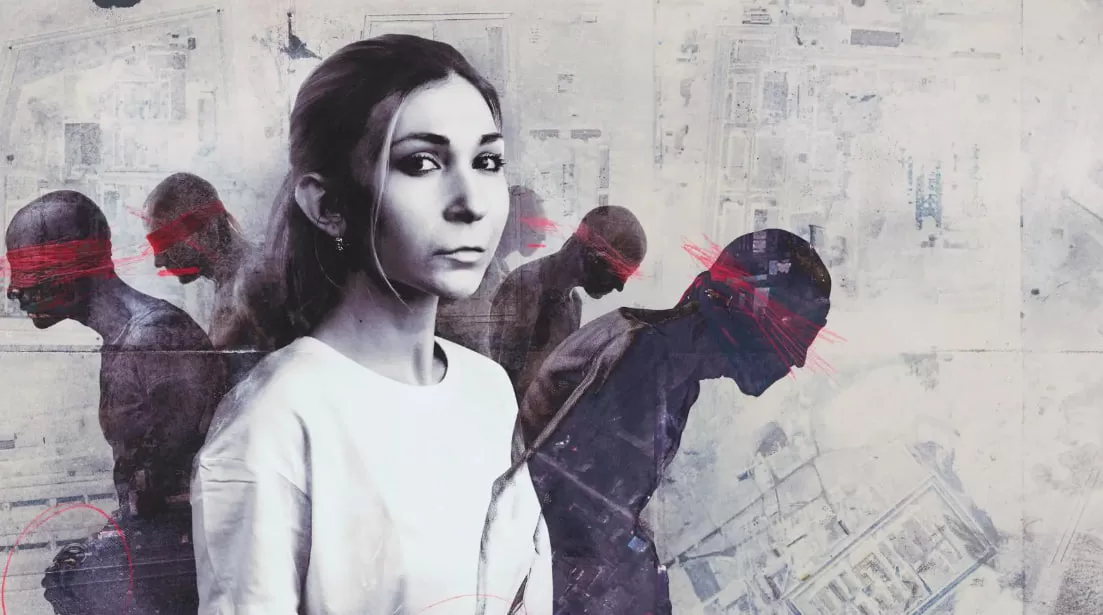 Вікторія Рощина / Колаж: Forbidden Stories