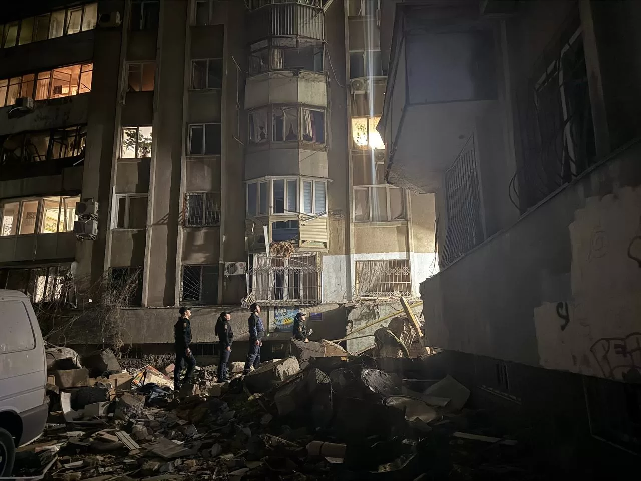 Two Killed in Russian Missile Strike on Odesa