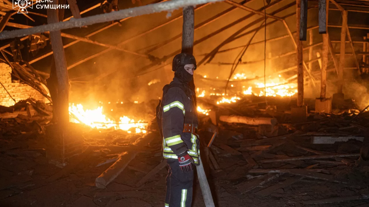 Последствия российской атаки на Сумщине / Фото: ГСЧС