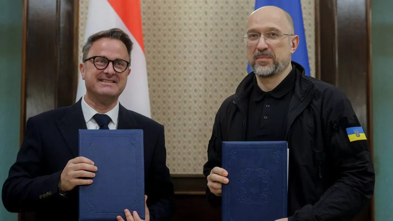 Подписание меморандума о поддержке Люксембургом энергетики Украины / Фото: Денис Шмыгаль