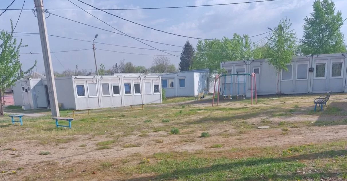 Модульне містечко у Слобідському районі Харкова / Фото: Головне управління Держпродспоживслужби в Харківській області