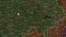 Села Шахове й Торецьке на мапі DeepState