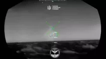 GUR soldiers destroyed an enemy combat aircraft with a strike from a Magura naval drone / Video screenshot