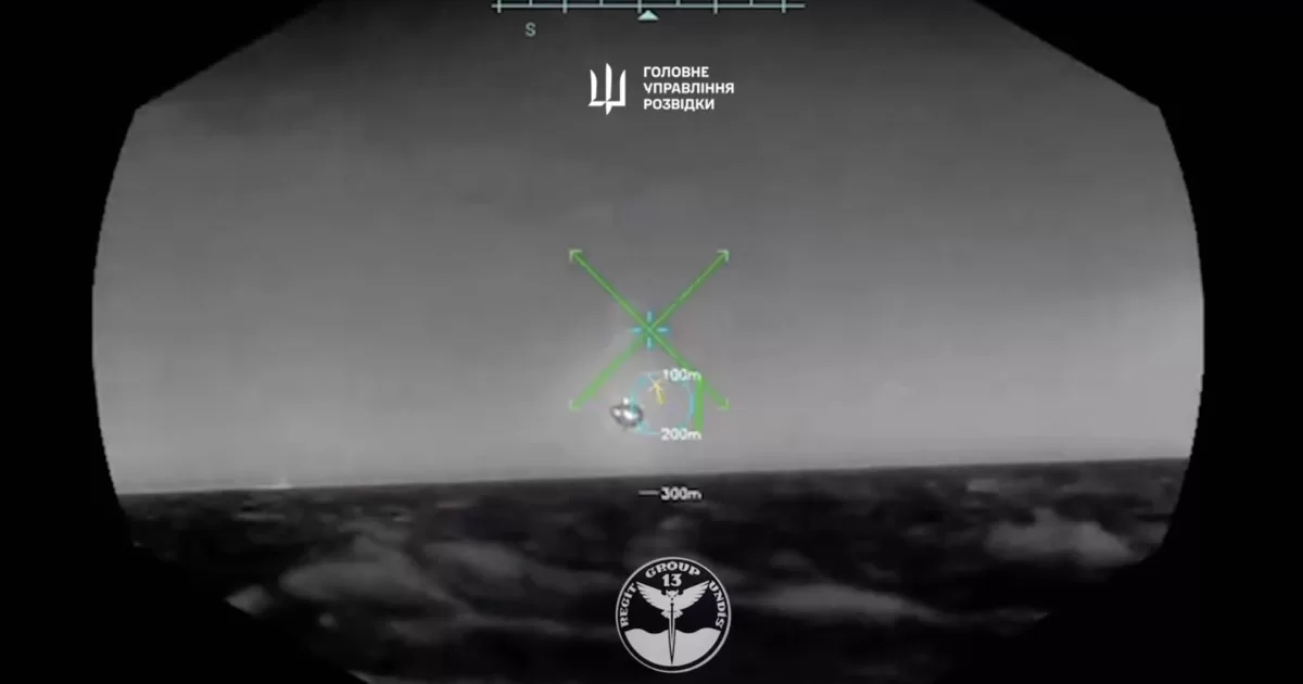 A world first: Russian Su-30 fighter jet destroyed by Magura marine drone