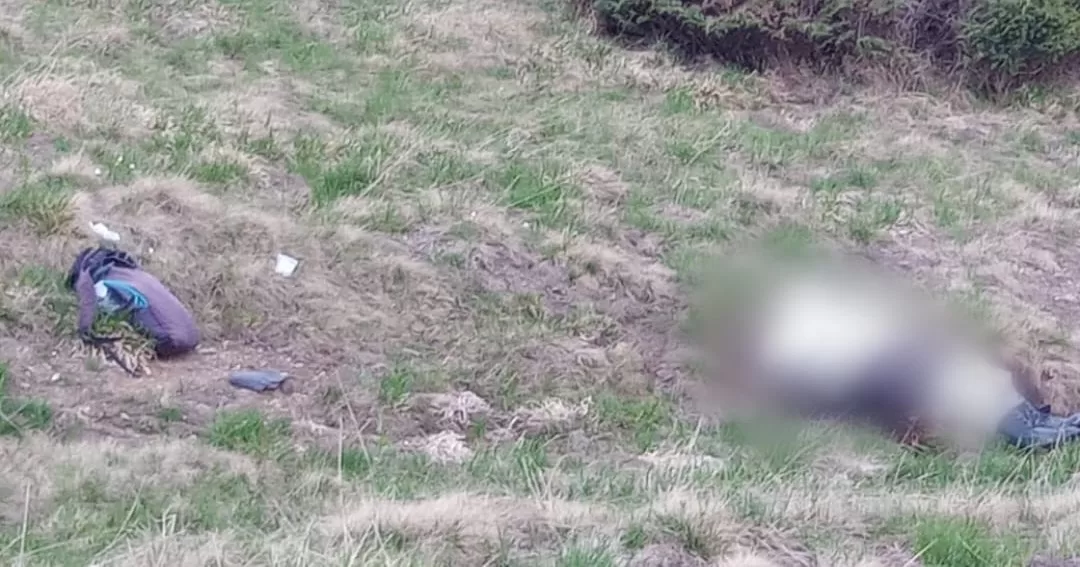 Тело погибшего находилось у подножия горы Пип Иван Мармароский / Фото ГПСУ