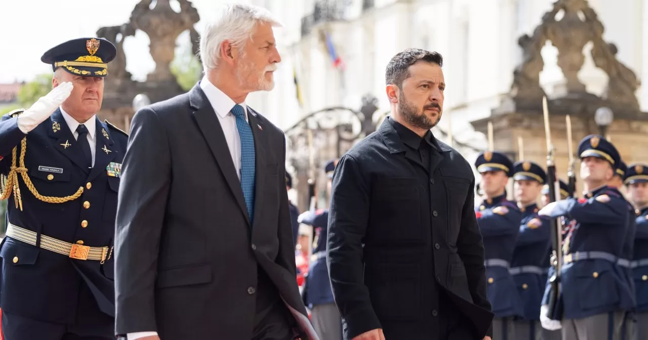 Владимир Зеленский и Петр Павел / Фото Офис президента