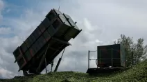 Пусковая установка системы противовоздушной обороны Patriot воздушных сил ВС Украины во время российского нападения, место съемки не разглашается, Украина, 4 августа 2024 года / Фото Reuters