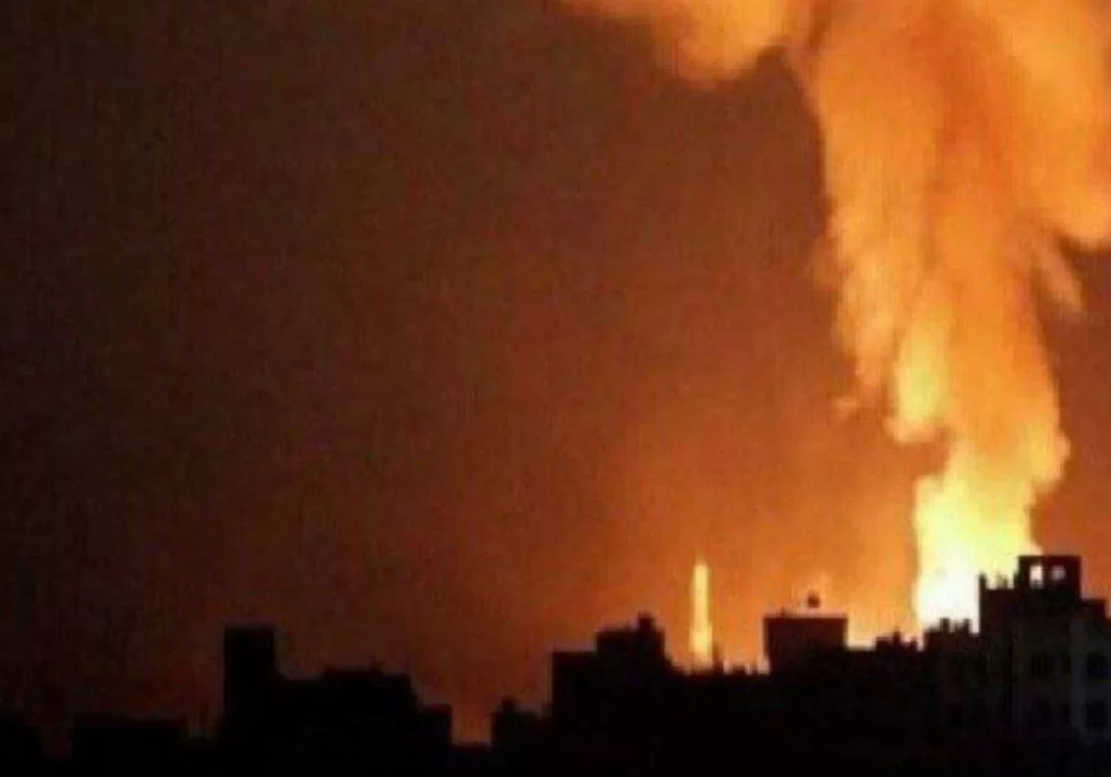 Израиль атаковал Йемен / Кадр из видео