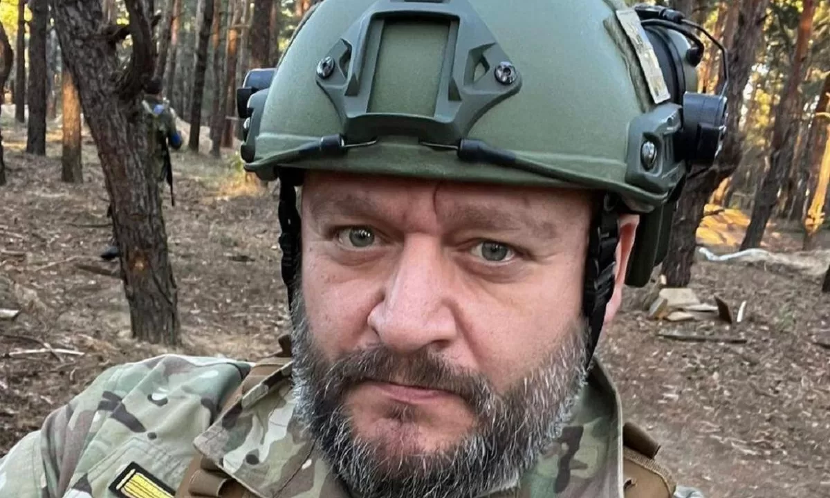 Михайло Добкін у військовій формі / Фото: instagram/dobkinaaalla