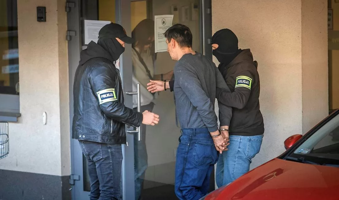 Задержанный украинец / Фото: Agencja Wyborcza