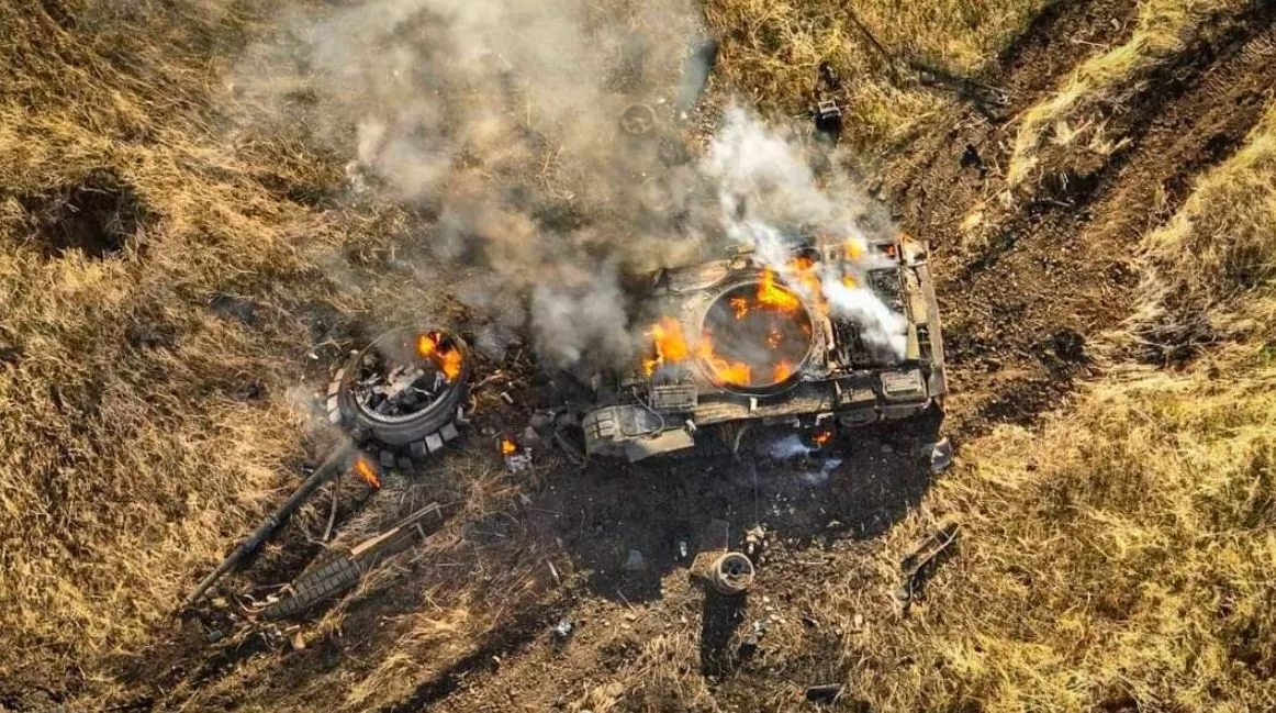 Destroyed tank / Photo: ArmyInform