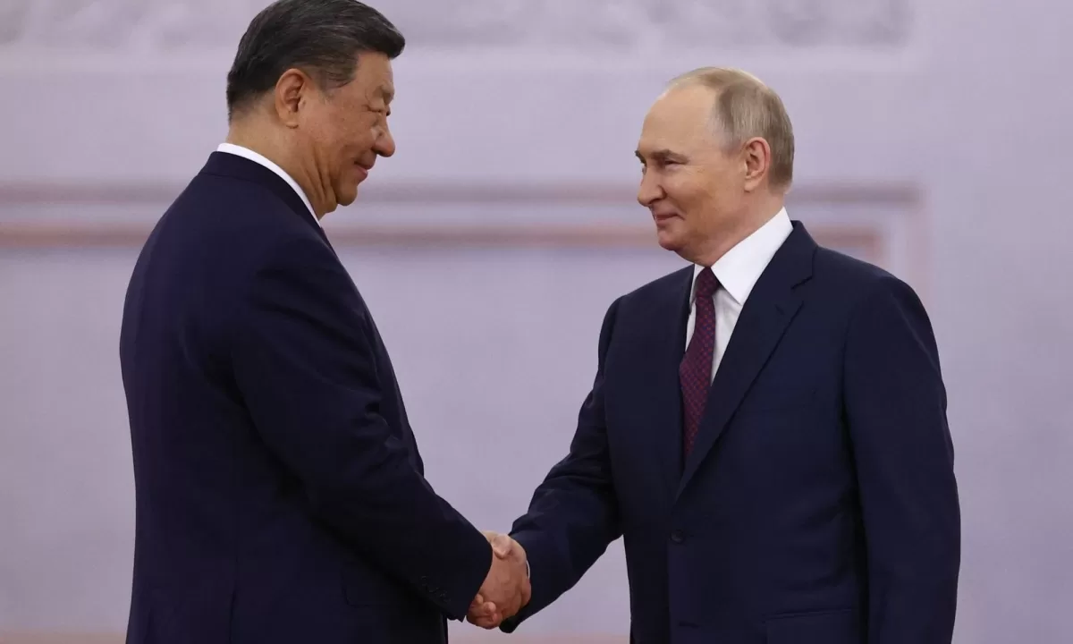 Си Цзиньпин и Владимир Путин / Фото: AFP